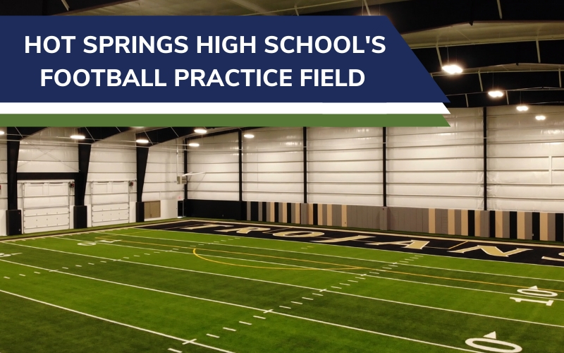 Hot Springs High School’s Football Practice Field